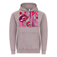 Vintage Zinc Lips like sugar Valentine's Day Vintage Hoodie - HowdyJamesFarm