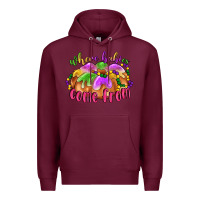 Burgundy where babies come from Premium Hoodie - LillyAllenDesigns