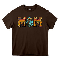 Chocolate Brown 4 mom Heavy Core Tee - JahusDesignShop