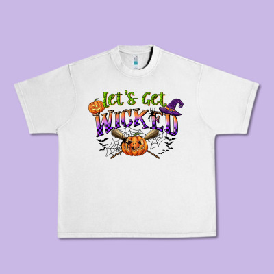 Lets Get Wicked Urban Heavy Tee Designed By Cowgirlartshop
