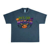 Midnight Navy lets get wicked Urban Heavy Tee - CowGirlArtShop