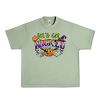 Oil Green lets get wicked Urban Heavy Tee - CowGirlArtShop