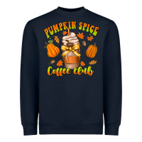 Navy pumpkin spice coffee club Heavyweight Sweatshirt - CowhideDigitalArt