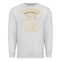 Dove Grey Retro Vintage American Motorcycle Indian for Old Biker Premium Sweatshirt - trangStudio