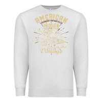 Oatmeal Heather Retro Vintage American Motorcycle Indian for Old Biker Premium Sweatshirt - trangStudio