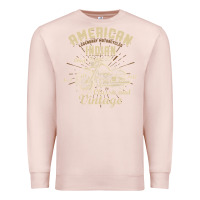 Pale Pink Retro Vintage American Motorcycle Indian for Old Biker Premium Sweatshirt - trangStudio