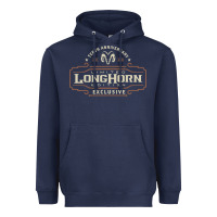 Navy Ram Trucks Limited Longhorn Edition 10th Anniversary Heavyweight Hoodie - trangStudio