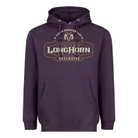 Plum Ram Trucks Limited Longhorn Edition 10th Anniversary Heavyweight Hoodie - trangStudio