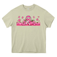 Mossy breast cancer american football Heavy Core Tee - Jasminsmagicworld