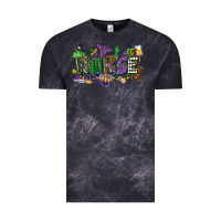 Cloud Black nurse mardi gras Vintage Tee - CowGirlArtShop