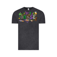Vintage Black nurse mardi gras Vintage Tee - CowGirlArtShop