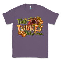 Lavender Talk turkey to me Thanksgiving p Classic Tee - NancyCooperArtShop