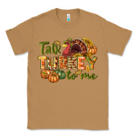 Toasted Coconut Talk turkey to me Thanksgiving p Classic Tee - NancyCooperArtShop
