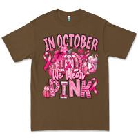 Cacao in october we wear pink american football Premium Tee - RanaPortraitStore