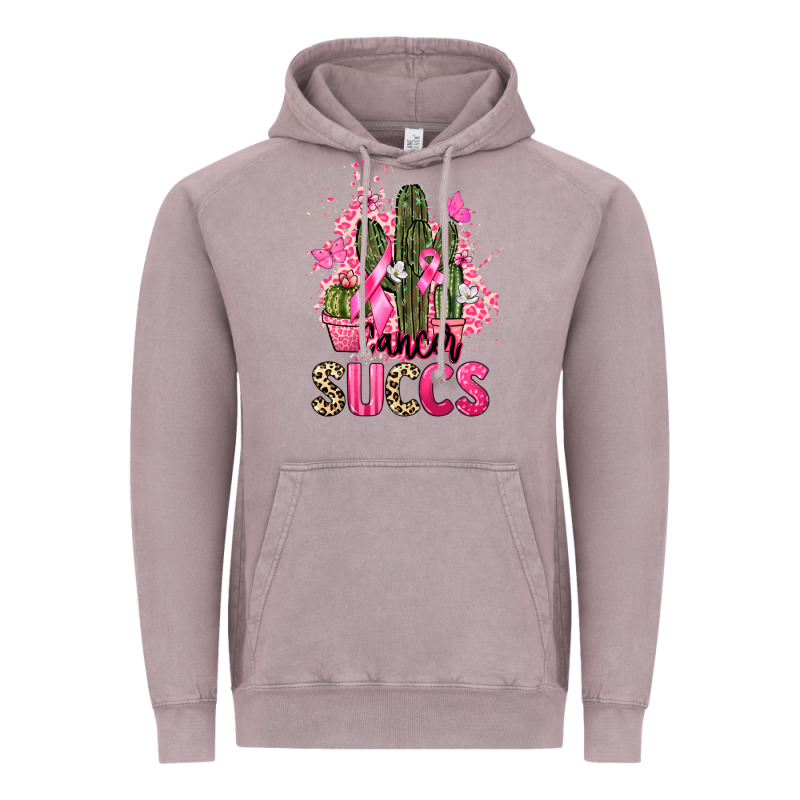 Cancer Succs Cancer Awareness Vintage Hoodie by HowdyJamesFarm | Teevron