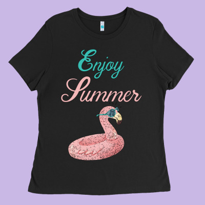 Enjoy Summer Ladies Tee Designed By Bettercallsaul