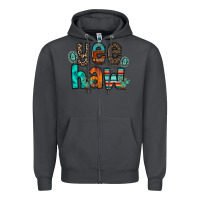 Smoke yee haw Zipper Hoodie - RacoonDesign