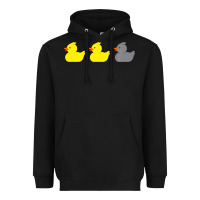 Black Duck Duck Grey Duck Funny Minnesota Premium Heavyweight Hoodie - trangStudio