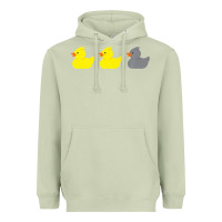 Matcha Duck Duck Grey Duck Funny Minnesota Premium Heavyweight Hoodie - trangStudio