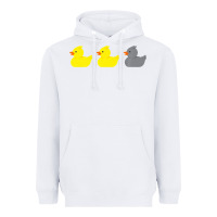 White Duck Duck Grey Duck Funny Minnesota Premium Heavyweight Hoodie - trangStudio