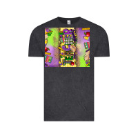 Vintage Black teacher mardi gras Vintage Tee - CowGirlArtShop