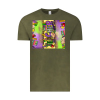 Vintage Olive teacher mardi gras Vintage Tee - CowGirlArtShop