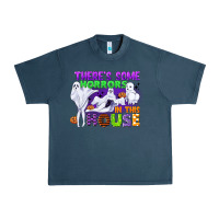 Midnight Navy there is some horrors in this house Urban Heavy Tee - CowGirlArtShop
