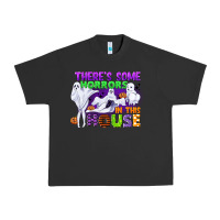Pigment Black there is some horrors in this house Urban Heavy Tee - CowGirlArtShop