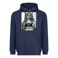 Navy Sheri moon zombie baby firefly the devils rejects art print mugshot de Heavyweight Hoodie - trangStudio