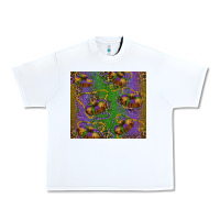 White mardi gras king cake leopard Urban Heavy Tee - RanaPortraitStore