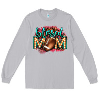 Moon Dust blessed american football mom lightbulb letters Long Sleeve Tee - OliviaCreatesArt