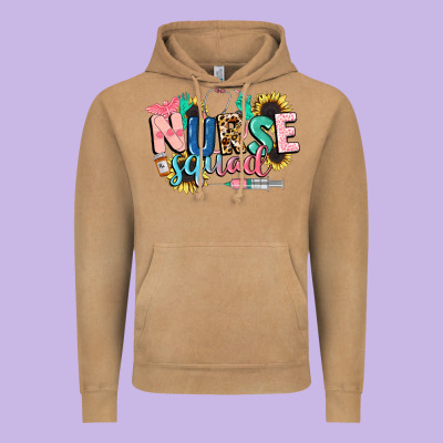 Nurse Vintage Hoodie Designed By Cowgirlartshop