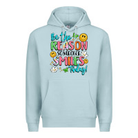 Blue Mist be the reason someone smiles today Premium Hoodie - LillyAllenDesigns