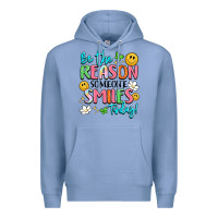 Colony Blue be the reason someone smiles today Premium Hoodie - LillyAllenDesigns