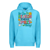 Ocean Blue be the reason someone smiles today Premium Hoodie - LillyAllenDesigns