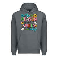 Rock be the reason someone smiles today Premium Hoodie - LillyAllenDesigns