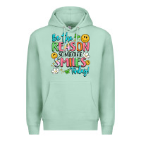 Seafoam be the reason someone smiles today Premium Hoodie - LillyAllenDesigns