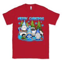 Red merry christmas gnomies Classic Tee - texasbilliewilder