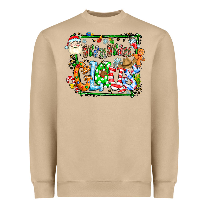 Grangaran Claus Heavyweight Sweatshirt by CowhideDigitalArt | Teevron