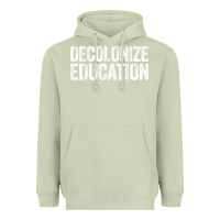 Matcha Decolonize Education History Teacher Educator Gift Heavyweight Hoodie - trangStudio