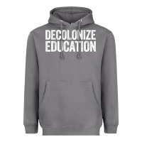Storm Decolonize Education History Teacher Educator Gift Heavyweight Hoodie - trangStudio
