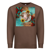 Chestnut western merino Premium Sweatshirt - BarkalooDesign
