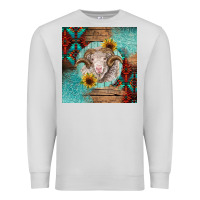 Dove Grey western merino Premium Sweatshirt - BarkalooDesign