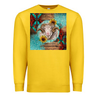Lemon western merino Premium Sweatshirt - BarkalooDesign