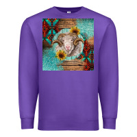 Purple western merino Premium Sweatshirt - BarkalooDesign