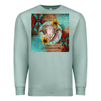 Seafoam western merino Premium Sweatshirt - BarkalooDesign