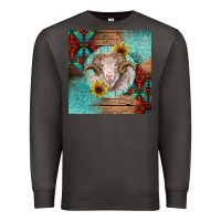 Smoke western merino Premium Sweatshirt - BarkalooDesign