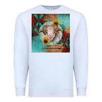White western merino Premium Sweatshirt - BarkalooDesign
