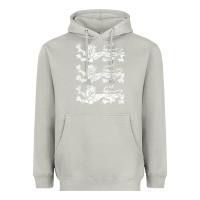 Moon Dust Retro Three England Lions Vintage Souvenir Heavyweight Hoodie - trangStudio