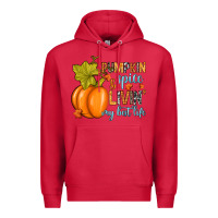 Cardinal Pumpkin spice and livin' my best life Premium Hoodie - RanaPortraitStore